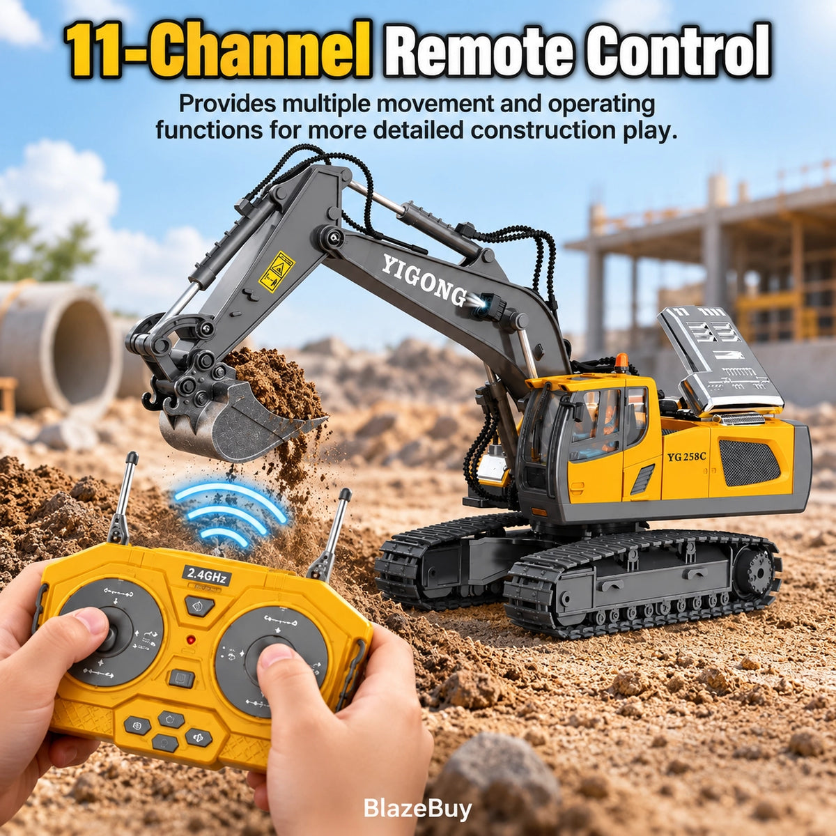 Remote Control Construction Set