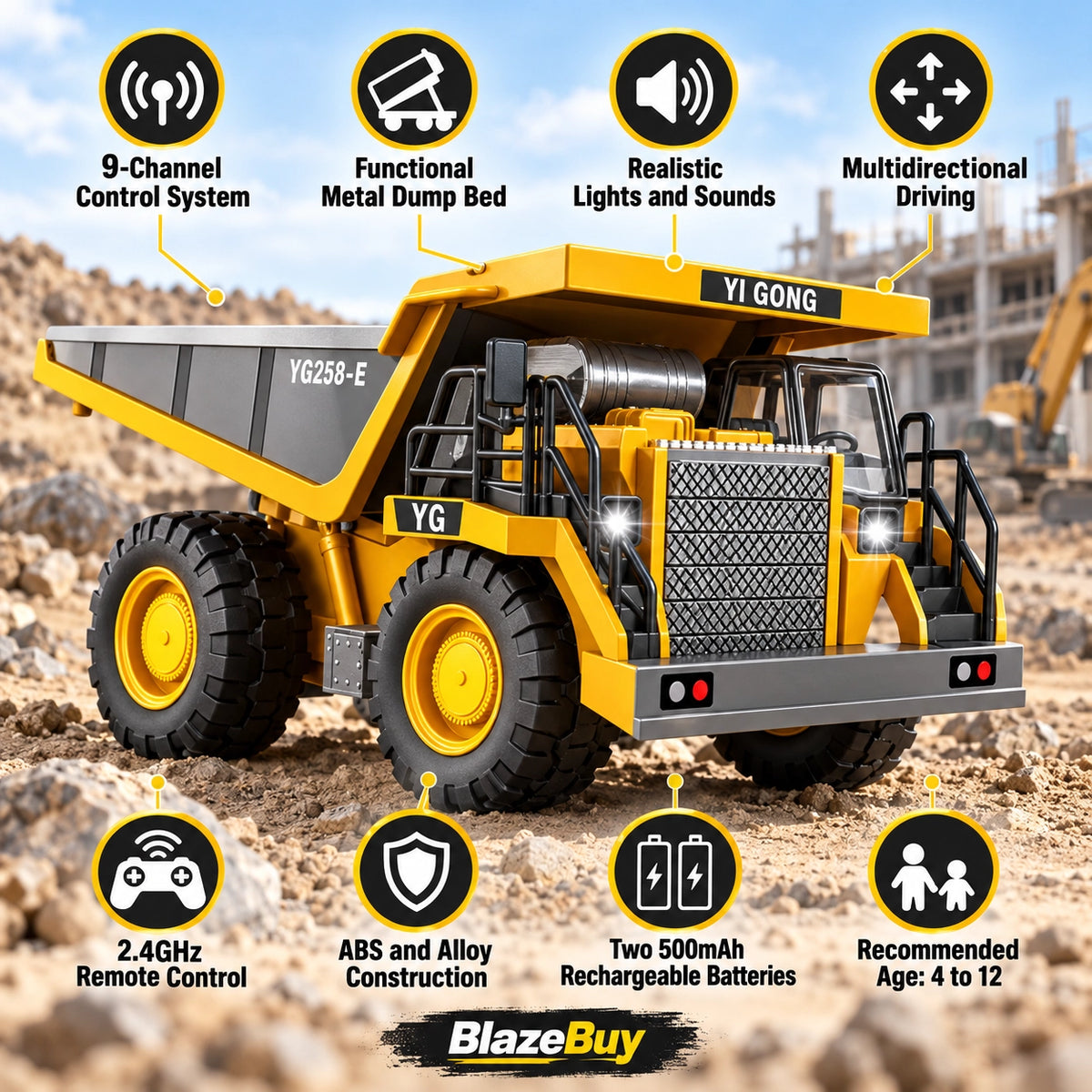 Remote Control Construction Set