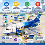 City Passenger Airplane Building Set