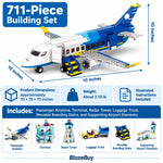 City Passenger Airplane Building Set