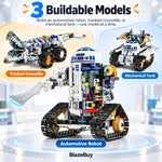 3-in-1 RC Robot Building Set
