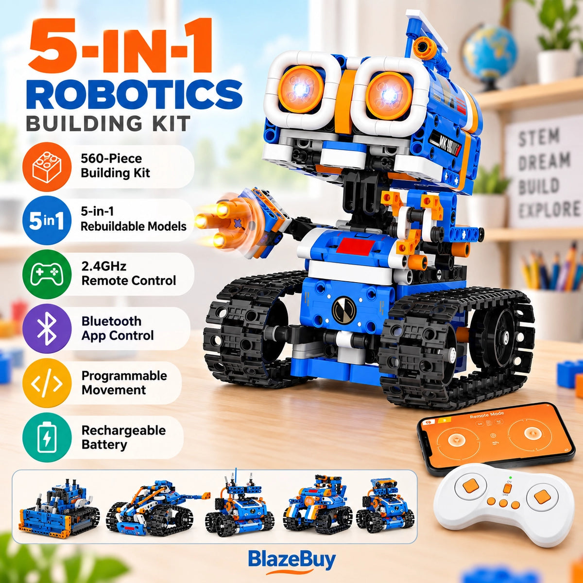 RC Robot Builder