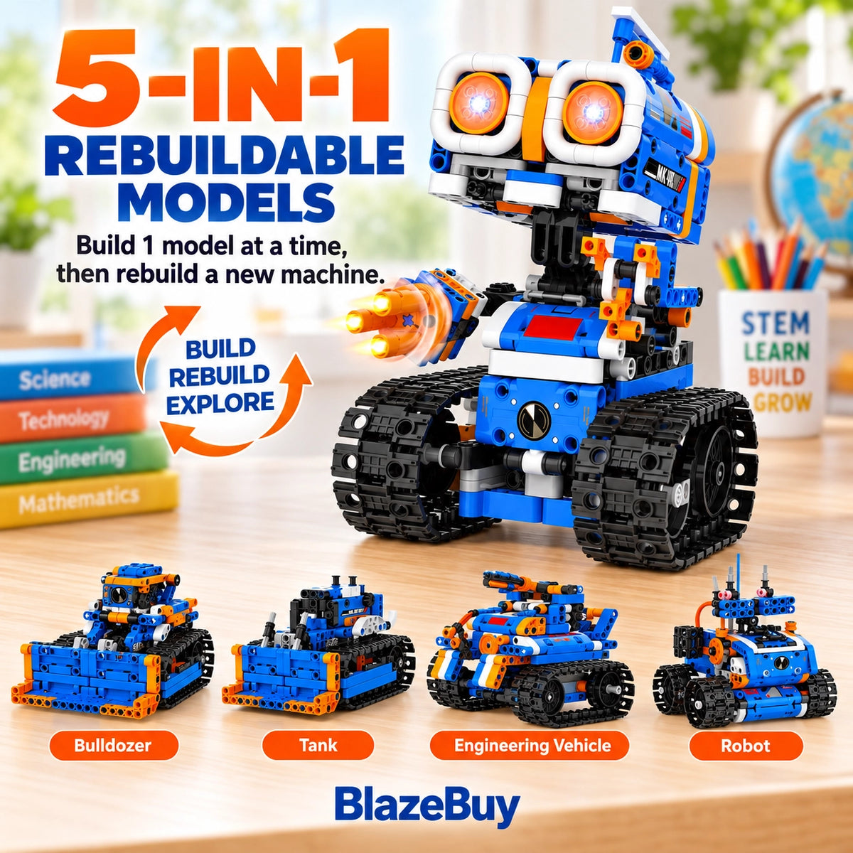 RC Robot Builder