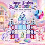 Magnetic Unicorn Castle Building Set