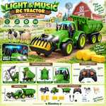 Remote Farm Tractor Set