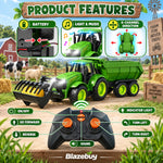 Remote Farm Tractor Set