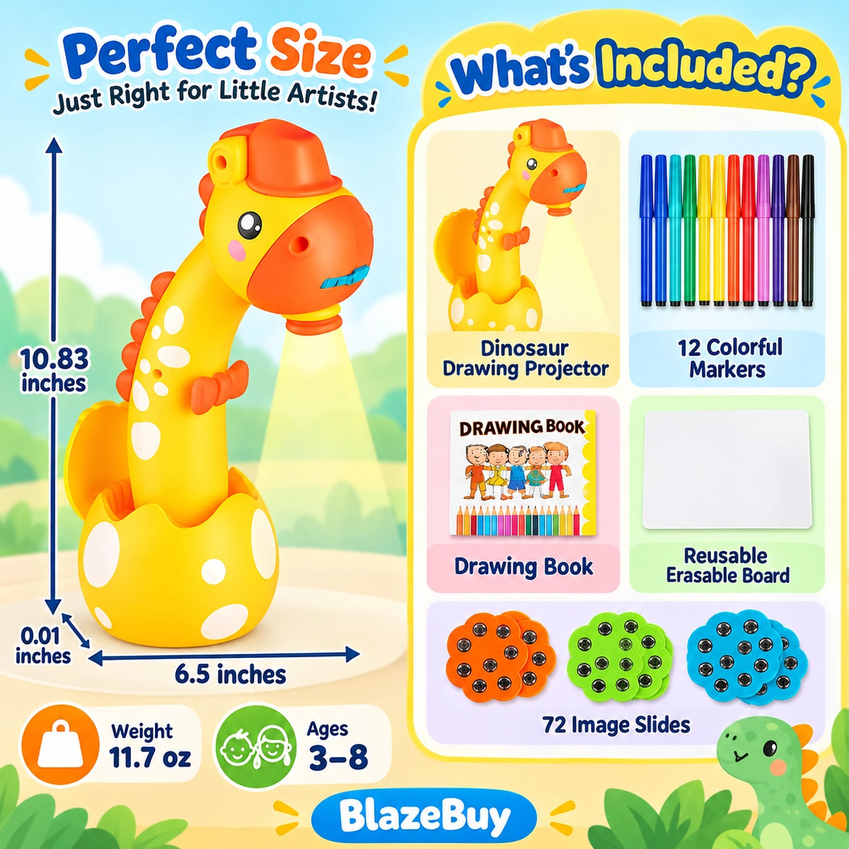 Kids Projector Drawing Set