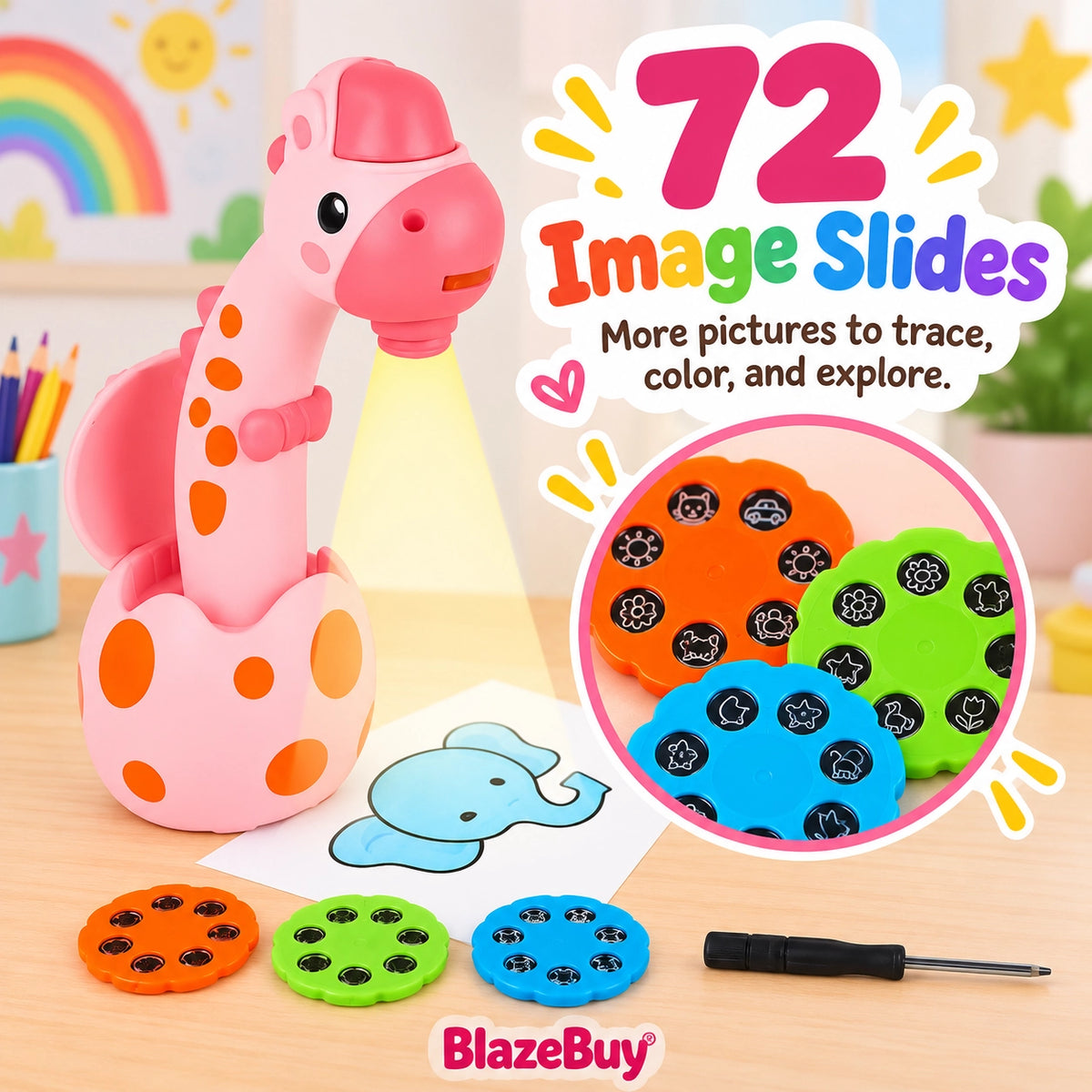 Kids Projector Drawing Set