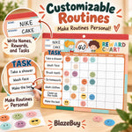 Boho Chore Reward Chart