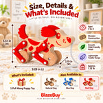 Wooden Puppy Pull Toy
