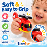 Light-Up Bath Car Set