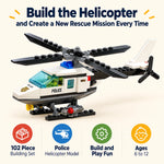 PoliceHeli  Building Blocks Set