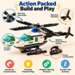 PoliceHeli  Building Blocks Set