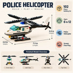 PoliceHeli  Building Blocks Set