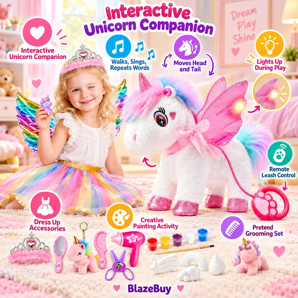 Unicorn Dress Up Companion