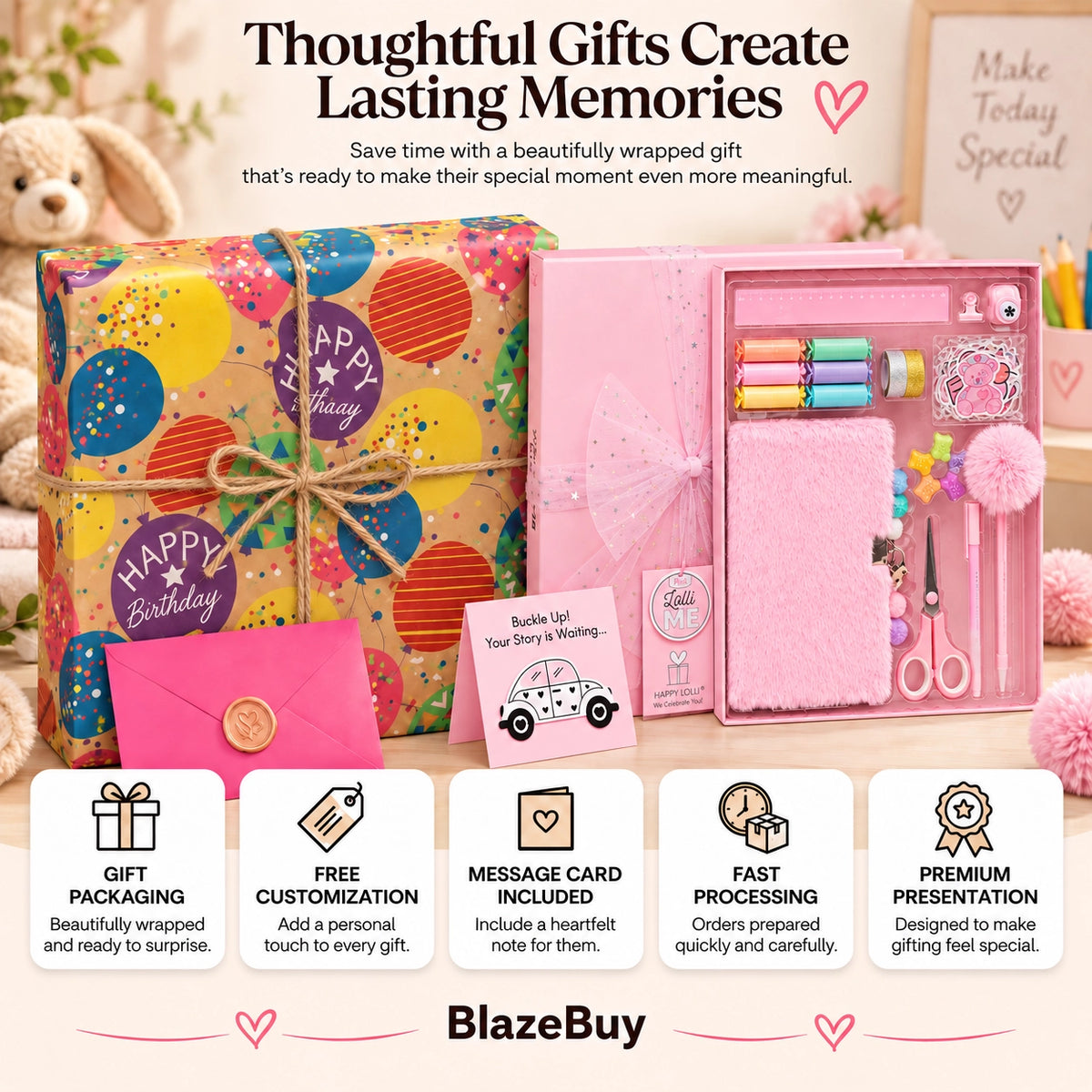 Creative Lockable Journal Craft Kit