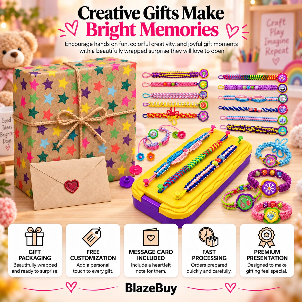 Friendship Bracelet Craft Kit