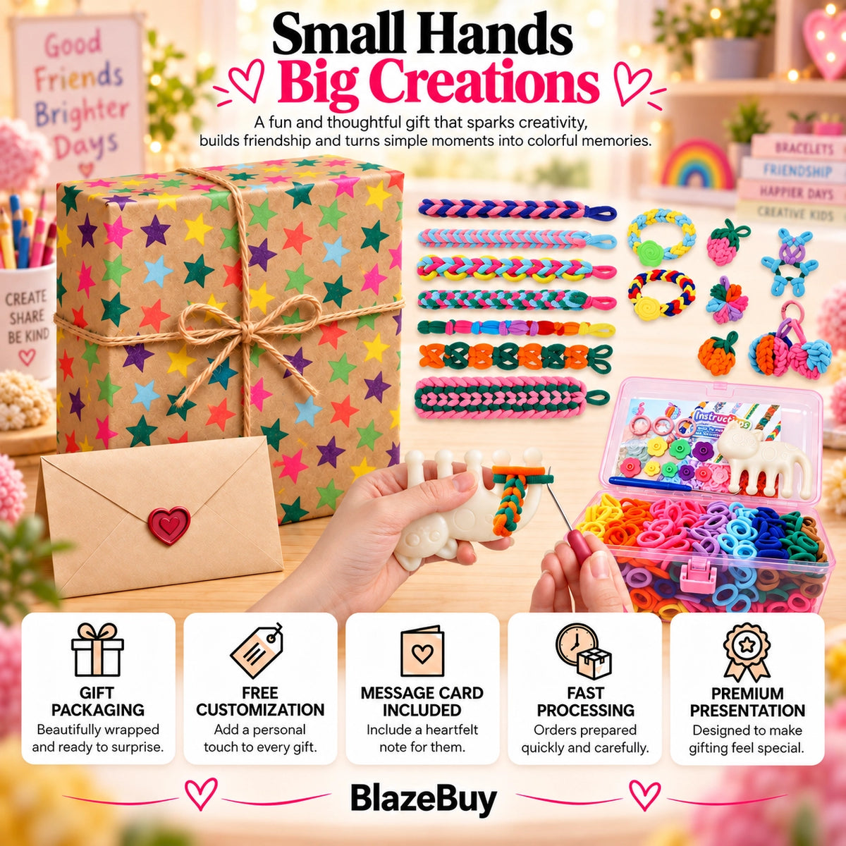 Friendship Bracelet Craft Kit