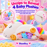 Mommy Plush Animal Toy Set