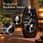 Ceramic Waterfall Incense Burner
