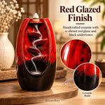 Ceramic Waterfall Incense Burner