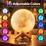 LOGROTATE Moon Lamp