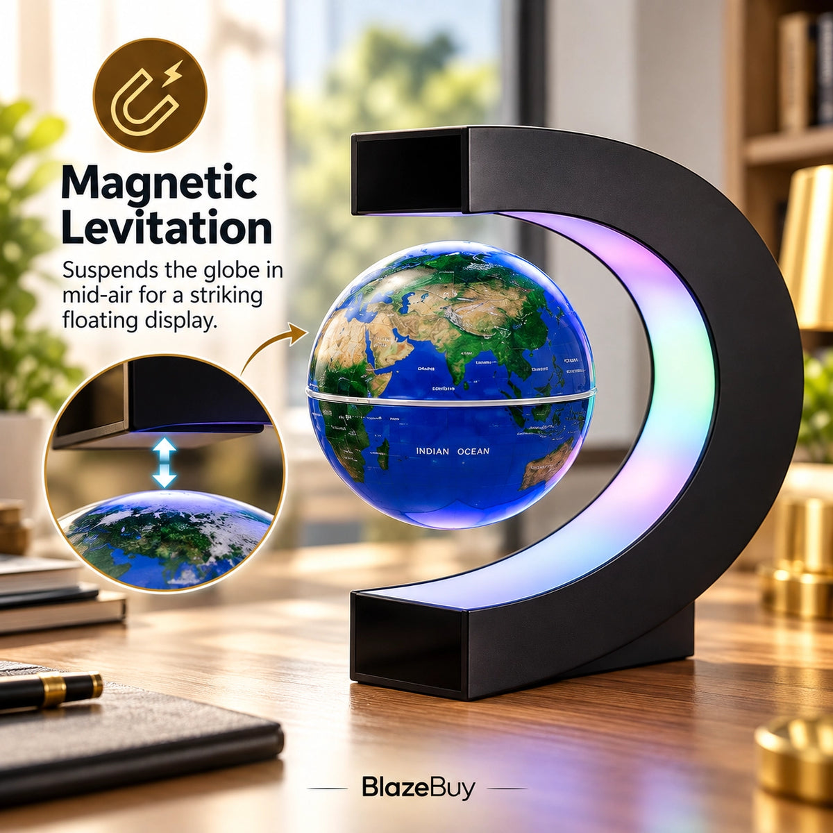 Magnetic Floating Globe