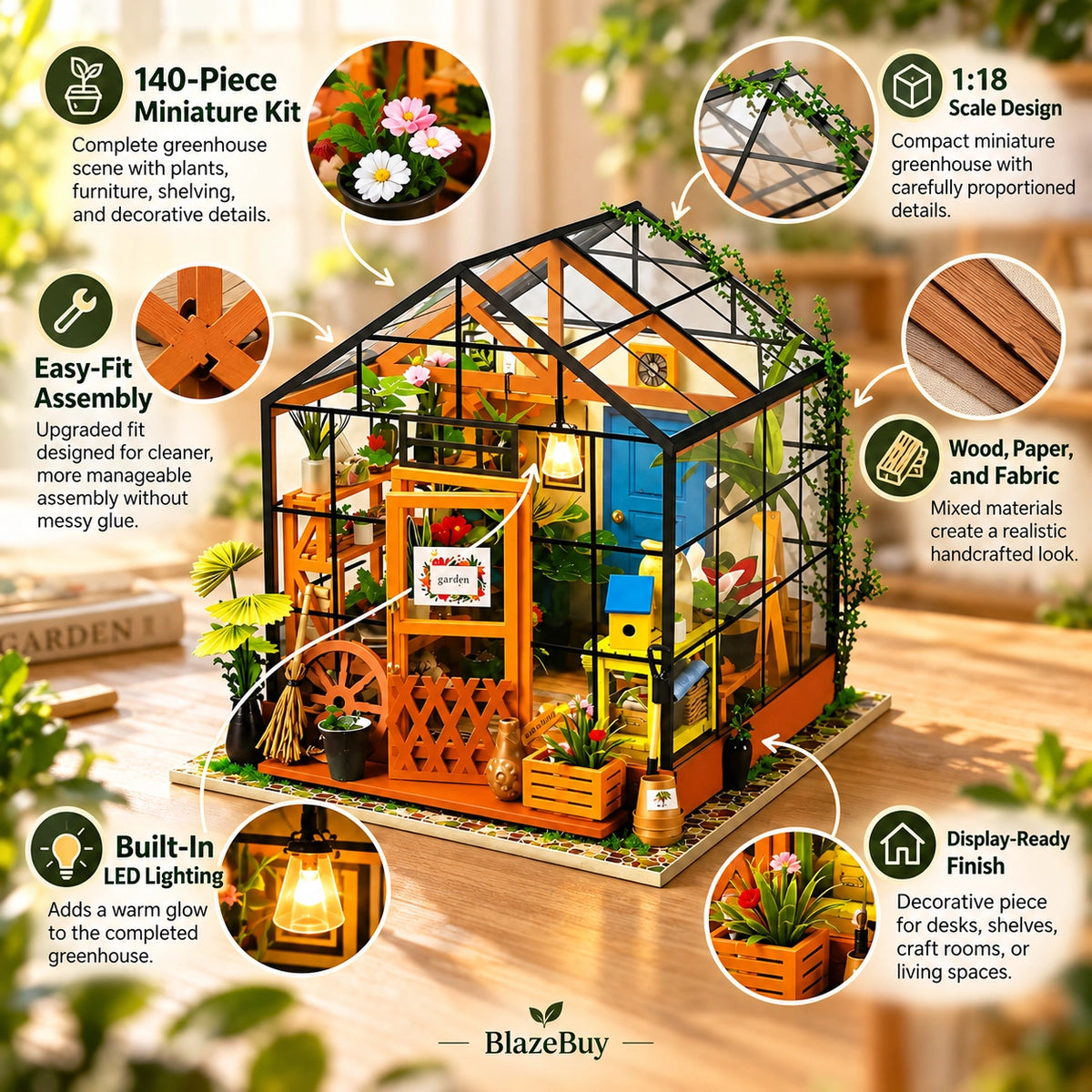 Rolife Cathy’s Flower House