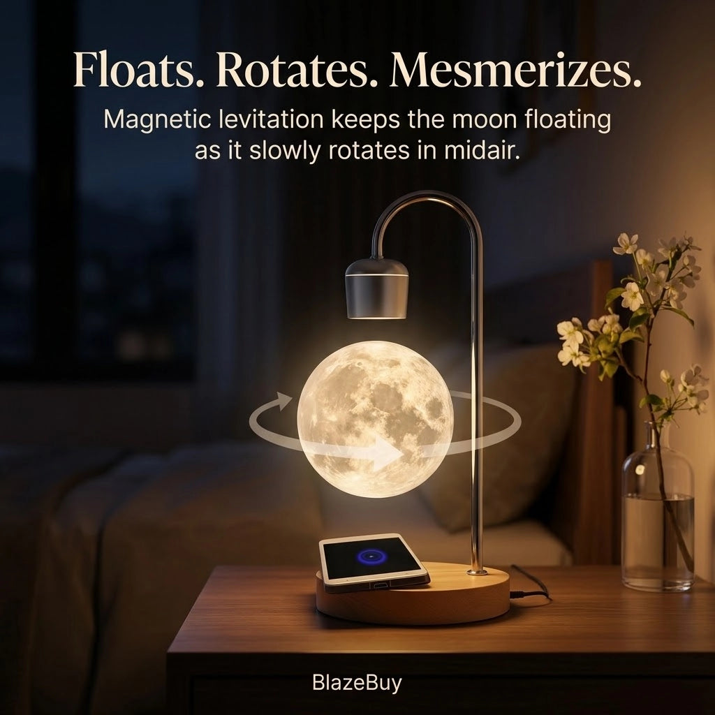 Floatidea Levitating Moon Lamp