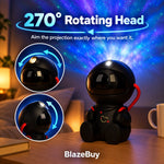 Astronaut Galaxy Projector Lamp