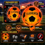 FlashCatch Light Up Soccer Ball