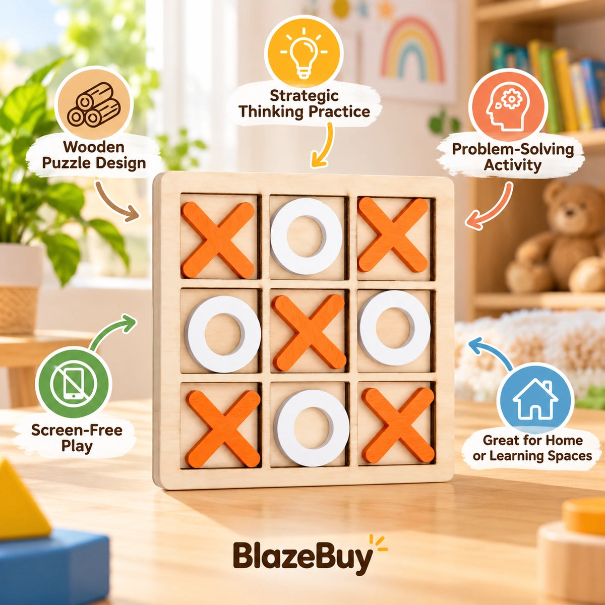 MonteChess  Wooden Puzzle
