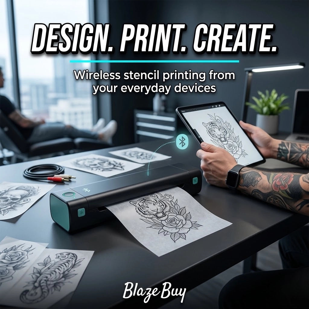 Wireless Tattoo Printer Collection