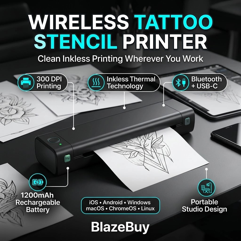 Wireless Tattoo Printer Collection