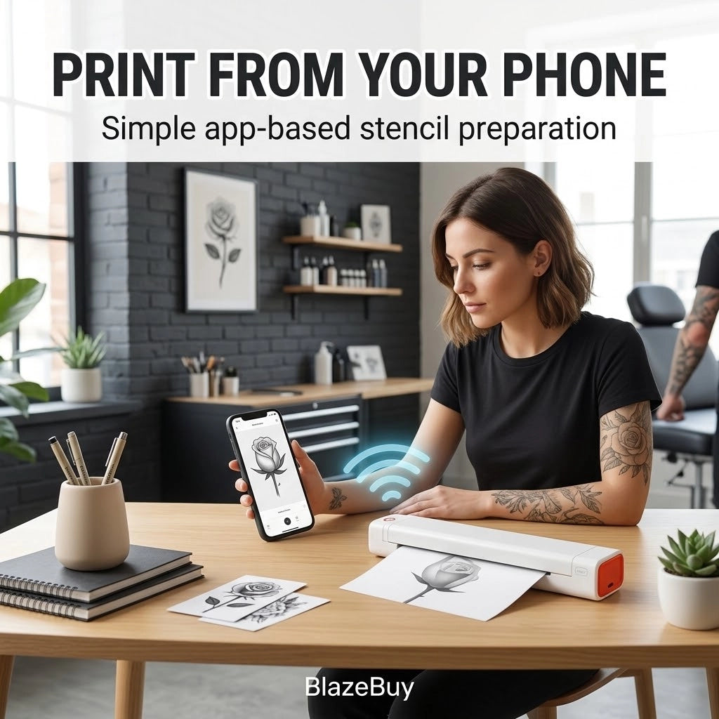 Wireless Tattoo Printer Collection