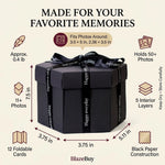 Black Explosion Photo Box