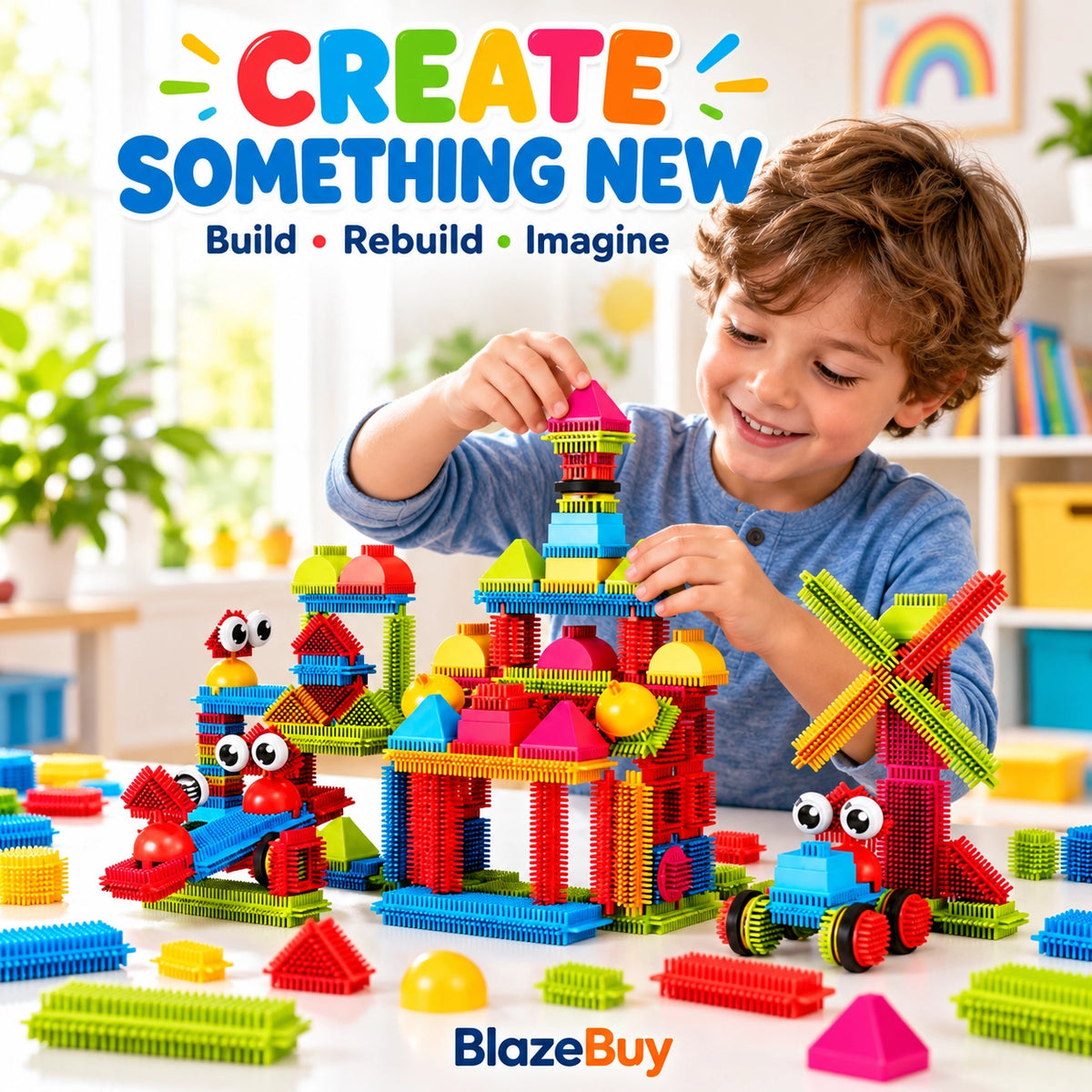Hedgehog Building Block Set