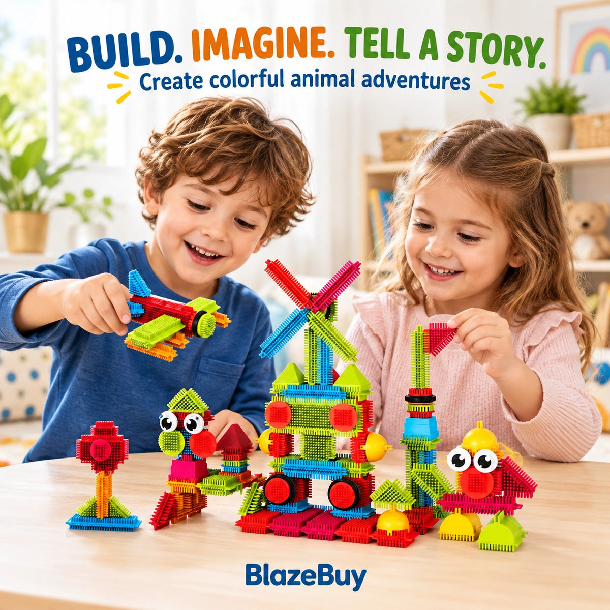 Hedgehog Building Block Set