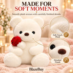 Rose Embrace Teddy Bear
