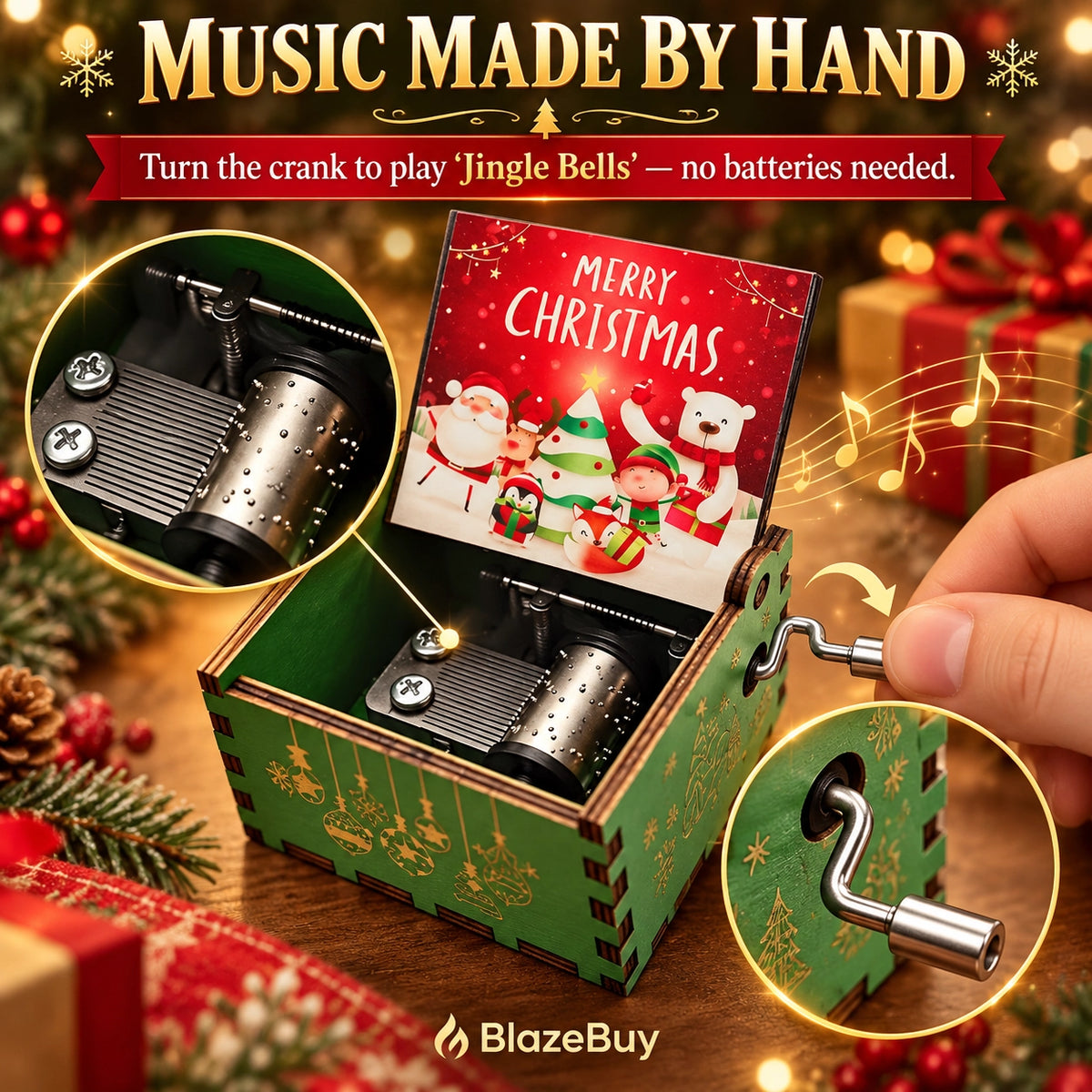 Christmas Music Box Gift