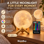 3D Moon Light Lamp