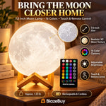 3D Moon Light Lamp