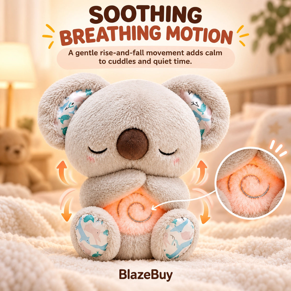 Relief Koala Breathing Plush