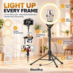 12-Inch Selfie Ring Light Kit