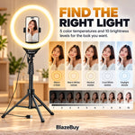 12-Inch Selfie Ring Light Kit