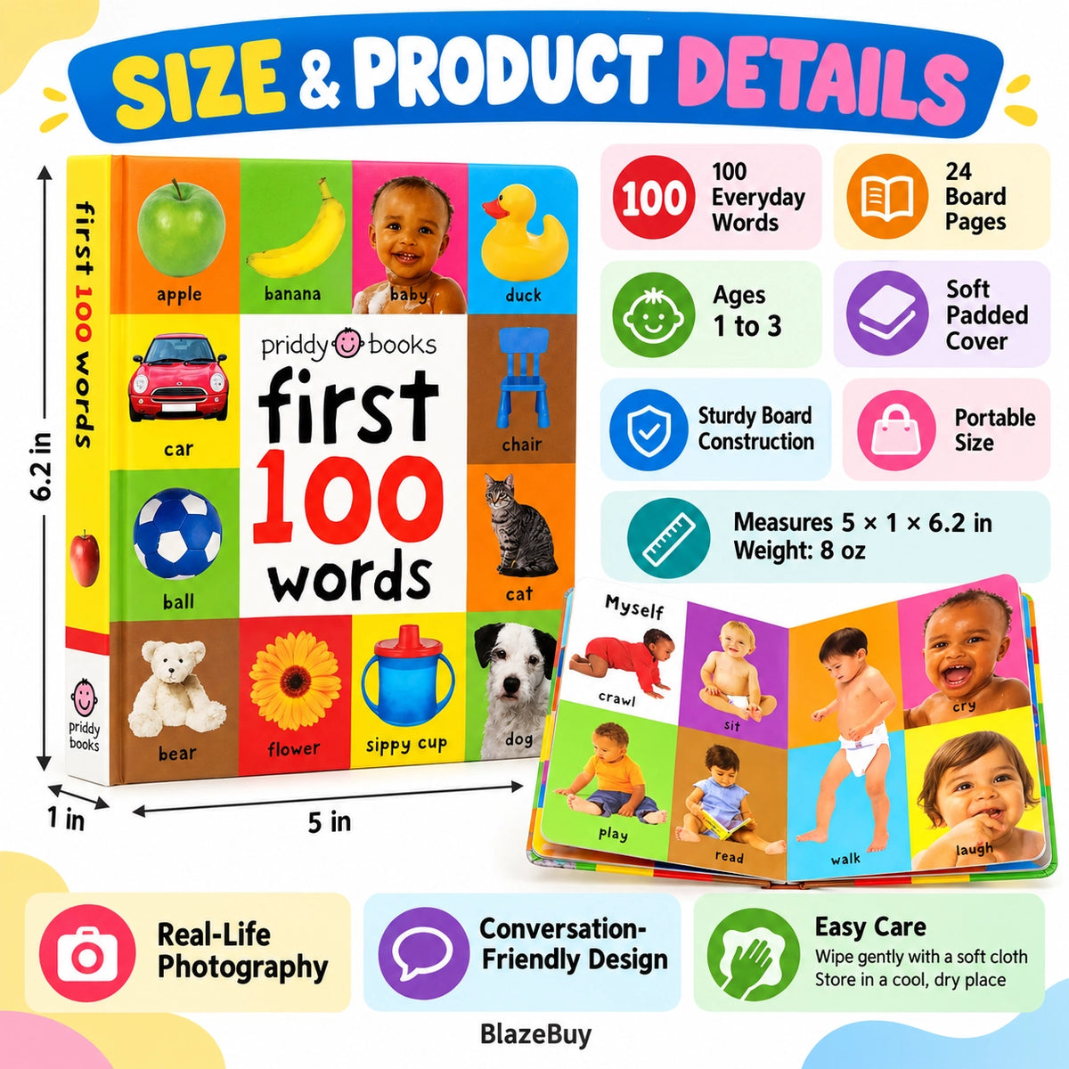 First 100 Words Book