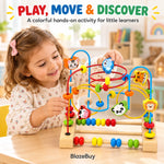 Wooden Bead Maze Set