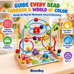 Wooden Bead Maze Set
