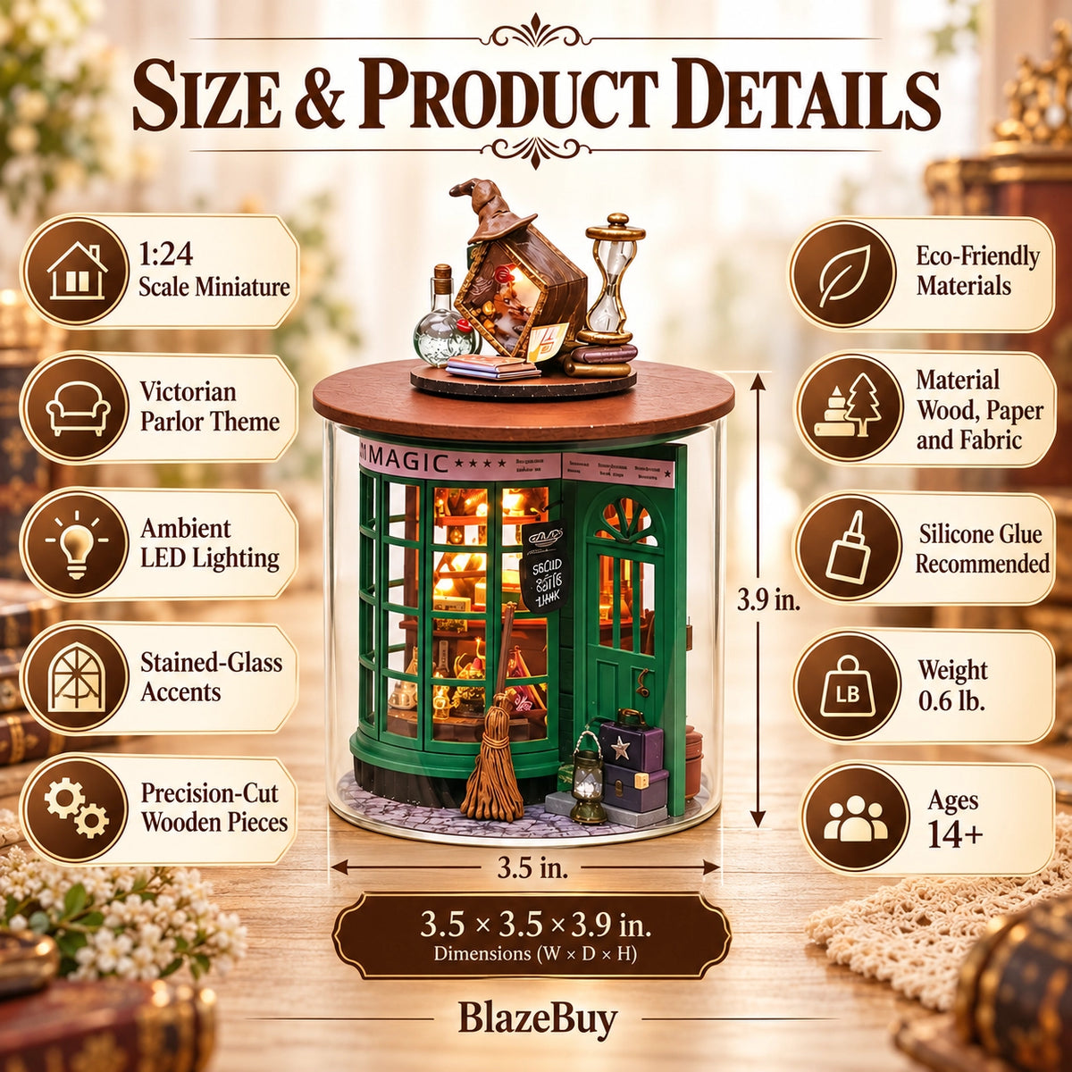 Enchanted Miniature Dollhouse Collection
