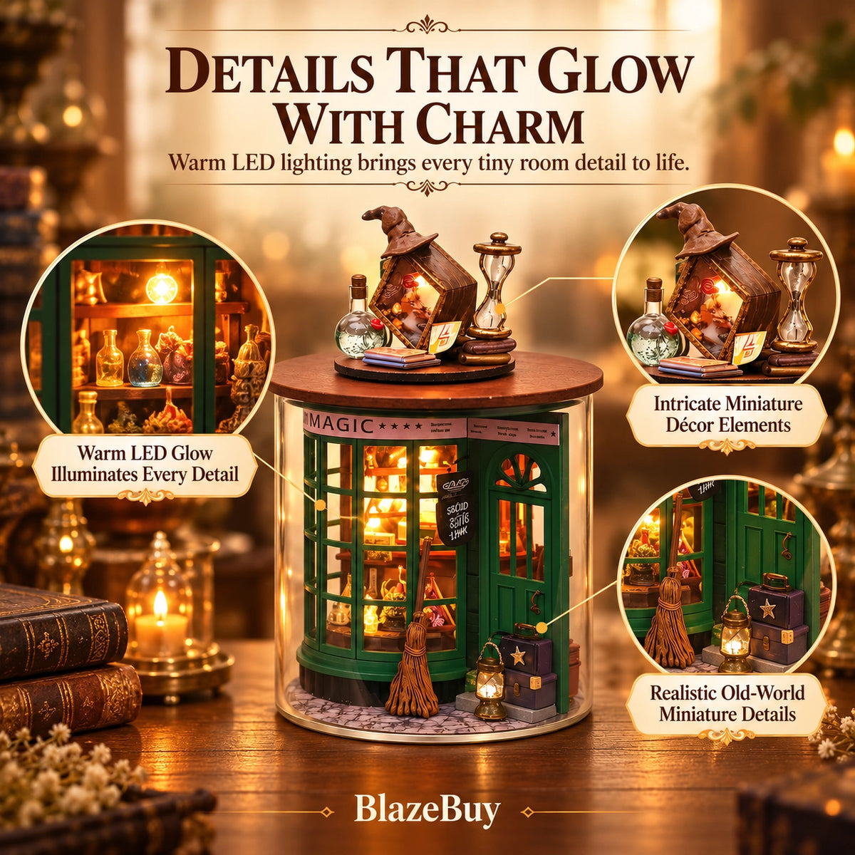 Enchanted Miniature Dollhouse Collection